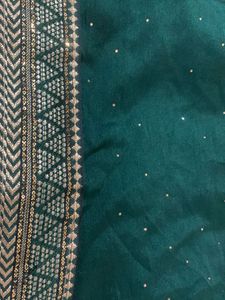 Emerald Green Embroidered set