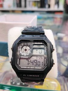 Dual Time Digital Watch