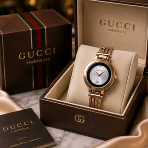Elegant Gucci Rose Gold Watch