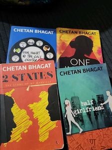 4 Books By Chetan Bhagat