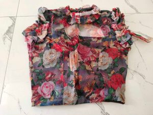 Floral Lehenga Choli Set