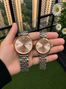 Elegant Rose Gold Tone Watch Set
