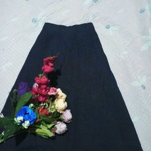 Elegant Blue dark Ethnic Skirt