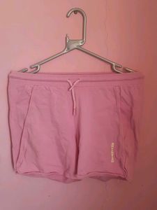 Pink Casual Shorts