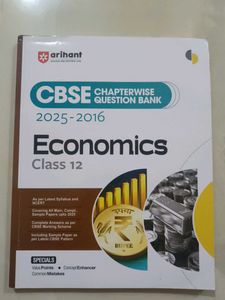 Arihant CBSE Economics Class 12 Question Bank