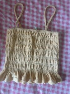 Chic Smocked Spaghetti Strap Top