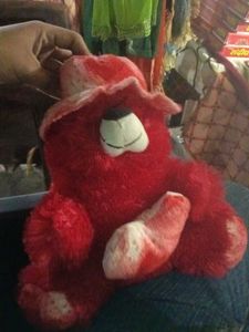 Cute Red Plush Toy