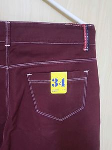 Maroon Cargo Pants new with tag