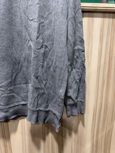 Massomi Dutti Vintage Grey Hooded Sweatshirt