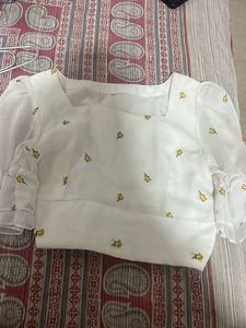 beautiful korean crop top