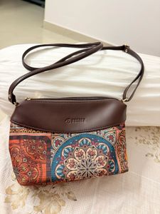 Bohemian Print Crossbody Bag