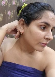 2 in 1 Gold Teardrop Earrings