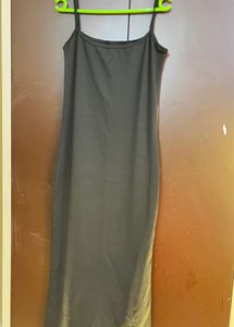 Elegant Black Sleeveless Maxi Dress – Size L