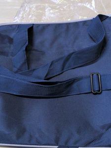 Navy &amp; Grey Duffle/Gym Bag