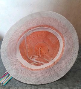 Girls Straw Sun Hat