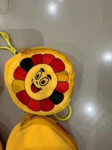 Cute Cartoon Flower Pouches - Set of 5