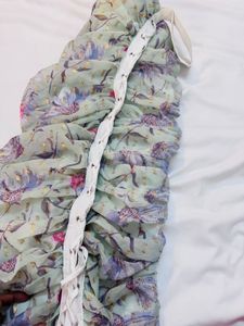 Floral Ruched Bodycon Dress