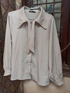Nude Color Formal Shirt
