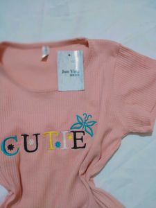 Baby Winter Pink Aline Dress ✨