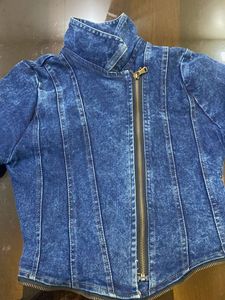 Crop Denim Jacket