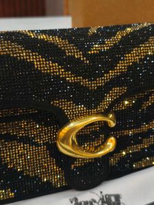 Coach Tabby Rhinestone Zebra LIMITED