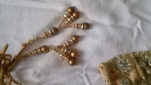 Embellished Gold Ethnic Blouse
