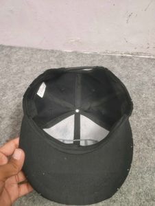 Superman Snapback Hat with metal logo