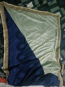 💙✨ Royal Blue Designer Saree