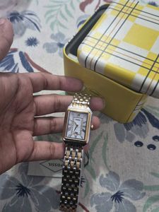 Fossil Watch - Two-Tone Band