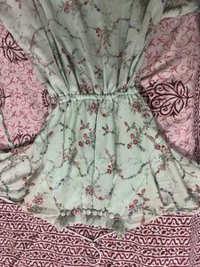 Elegant Floral Print Dress