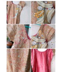 Embroidered Kurta with Palazzo