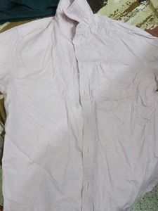 Light Pink Button-Up Shirt