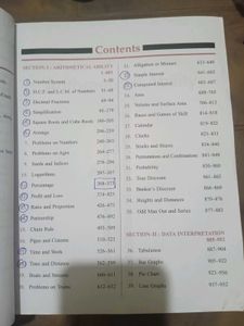 Quantitative Aptitude Book