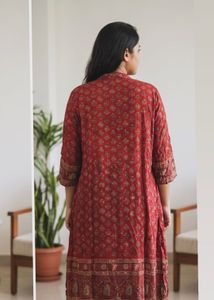 Women's Ethnic Long Kimono Shrug