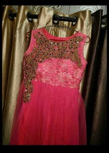 Stunning Pink Ethnic Gown