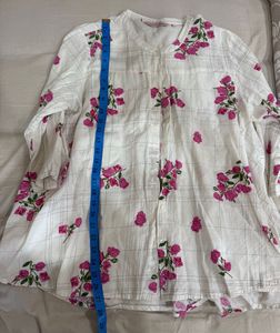 Project Eve - Floral Embroidered Tunic