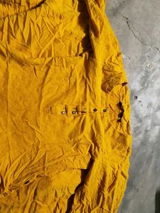 Solid Mustard Yellow Kurta