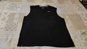 Nike Black Sleeveless T-Shirt