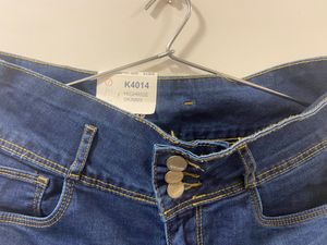 Blue High Rise Skinny Jeans