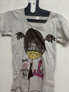 Cute Graphic Pajama Set