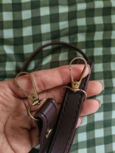 SALE❗Chic Brown Faux Leather Shoulder Bag