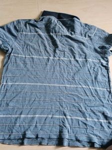 van heusen Men's Striped Polo Shirt