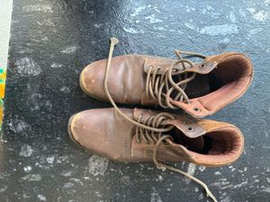 Men's Brown Leather Boots