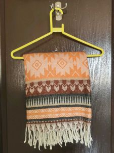 Boho Geometric Print Scarf