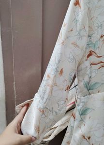 Elegant Floral Print Midi Dress