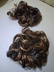 2 Chic Messy Bun Hair Piece