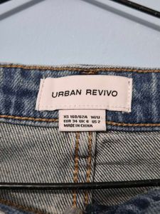 Wide Leg Denim Jeans