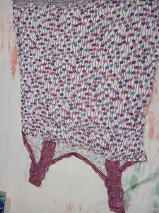 Floral Lace Trim Camisole