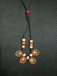 Unique Beaded Pendant Necklace