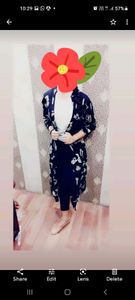 Stylish Printed Kimono Jacket